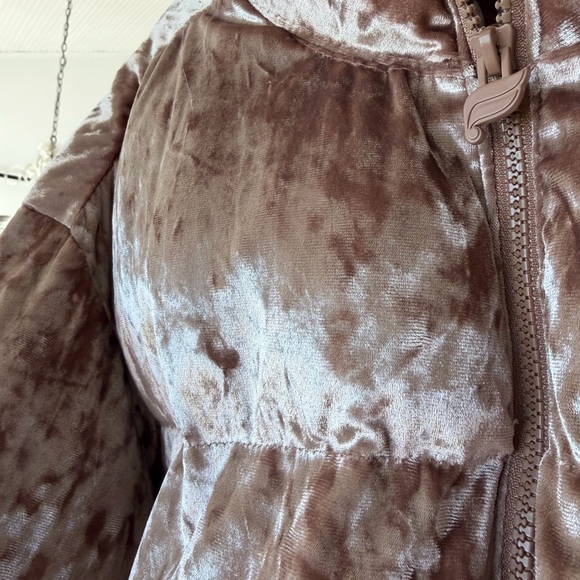 Fabletics Velvet Blush Puffer Jacket - Picture 4 of 5